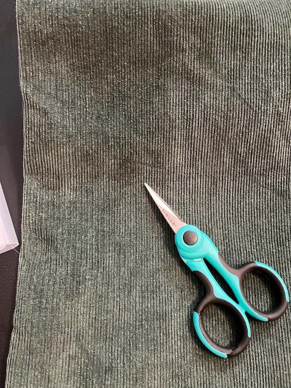 70's Vintage Landlubber Green Corduroy Hippie Ove… - image 10