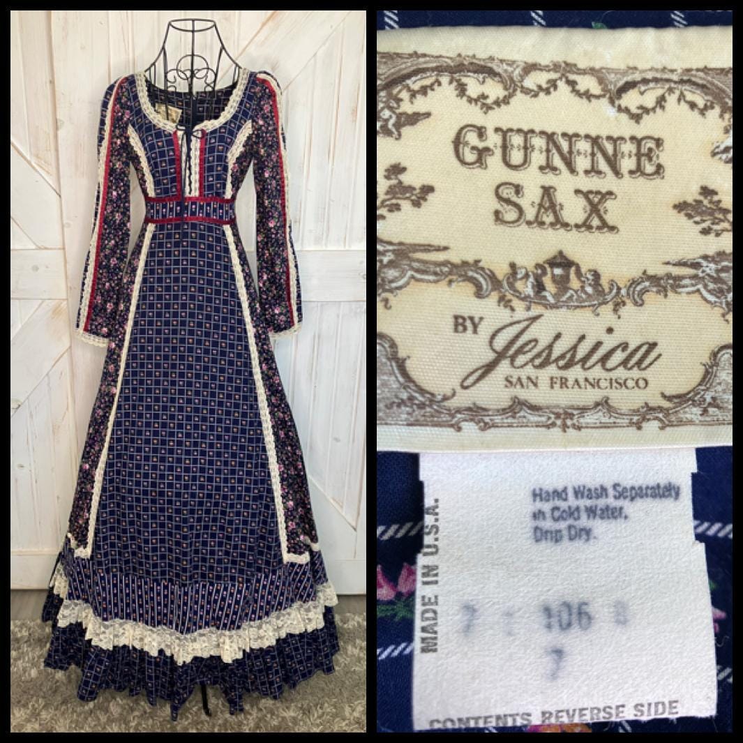 Gunne Sax Blue - Etsy