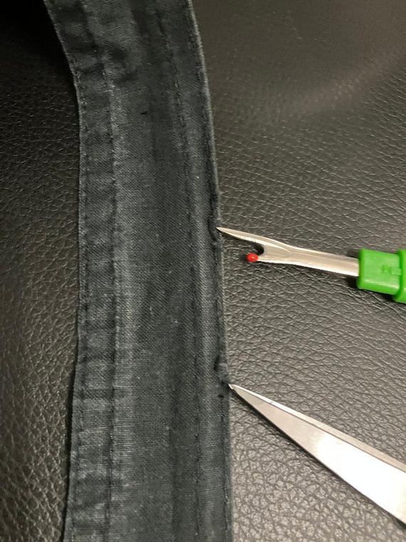 70's Vintage Young Edwardian Arpeja Black Rainbow… - image 10