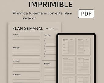2025 Study Planner Printable | Student Agenda, Task Tracker (PDF)