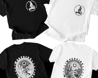 Westside Badboy Western T-Shirt • Unisex Comfort Colors Tee • Vintage Cowboy Graphic Shirt • Western Outlaw T-shirt • Comfort Colors Shirt
