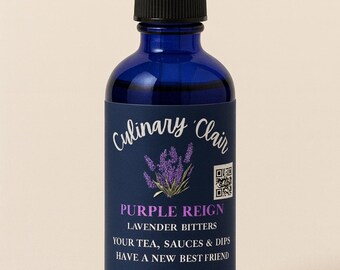 Gourmet Lavender Extract - Culinary Baking, Coffee & Cocktails, 2oz