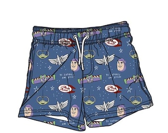 Buzz Lightyear Luxe Shorts | Boys Disney Cotton Shorts