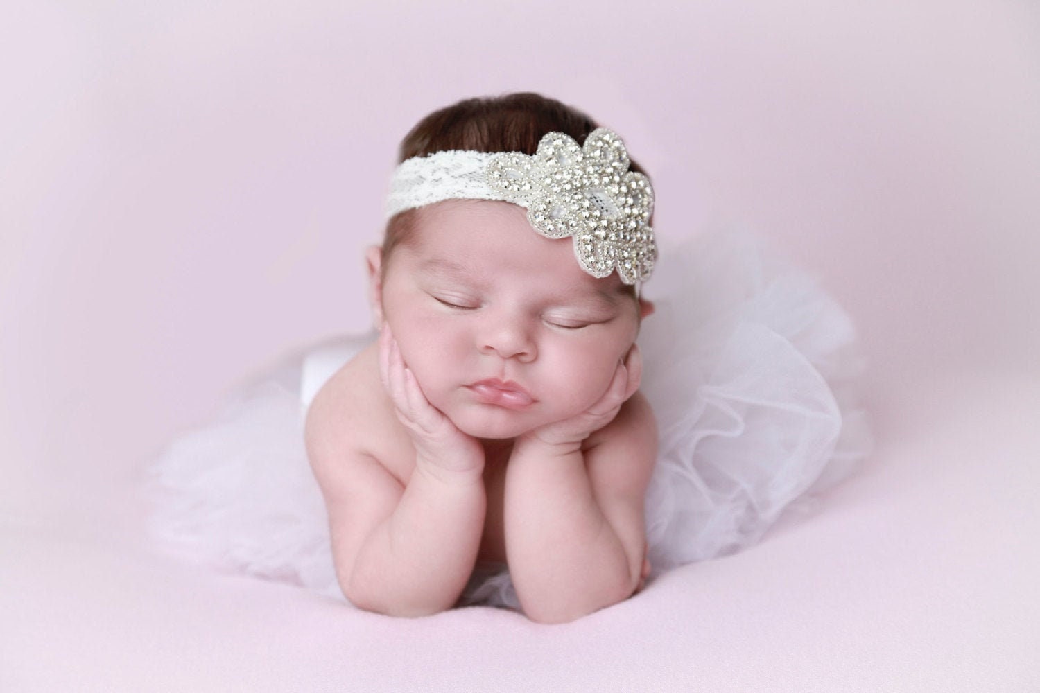 Rhinestone Applique Headband On Stretch Lace Newborn Photo Prop Baby Bling Baby Bebe Foto Wedding Bride By Lil Miss Sweet Pea Rhinestone Applique Headband On Stretch Lace Newborn Photo Prop Baby Bling Baby Bebe Foto Wedding Bride By Lil Miss Sweet Pea