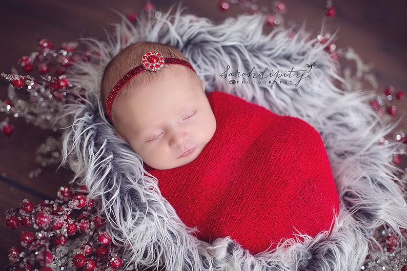 baby wrap and headband