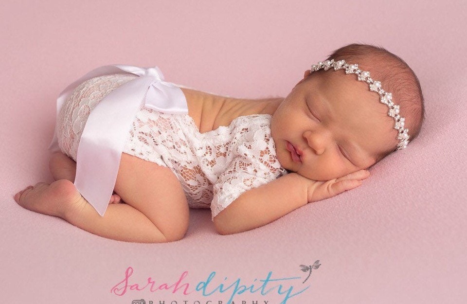 newborn lace onesie