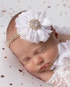 Gold And White Rhinestone Flower Headband Rhinestone Headband Foto Bebe By Lil Miss Sweet Pea Gold And White Rhinestone Flower Headband Rhinestone Headband Foto Bebe By Lil Miss Sweet Pea