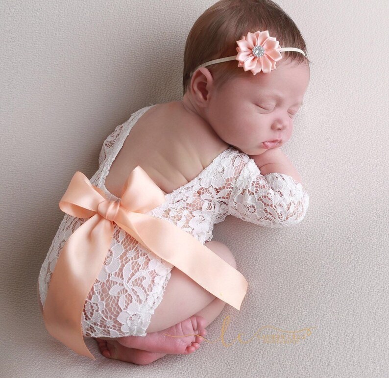 baby lace romper