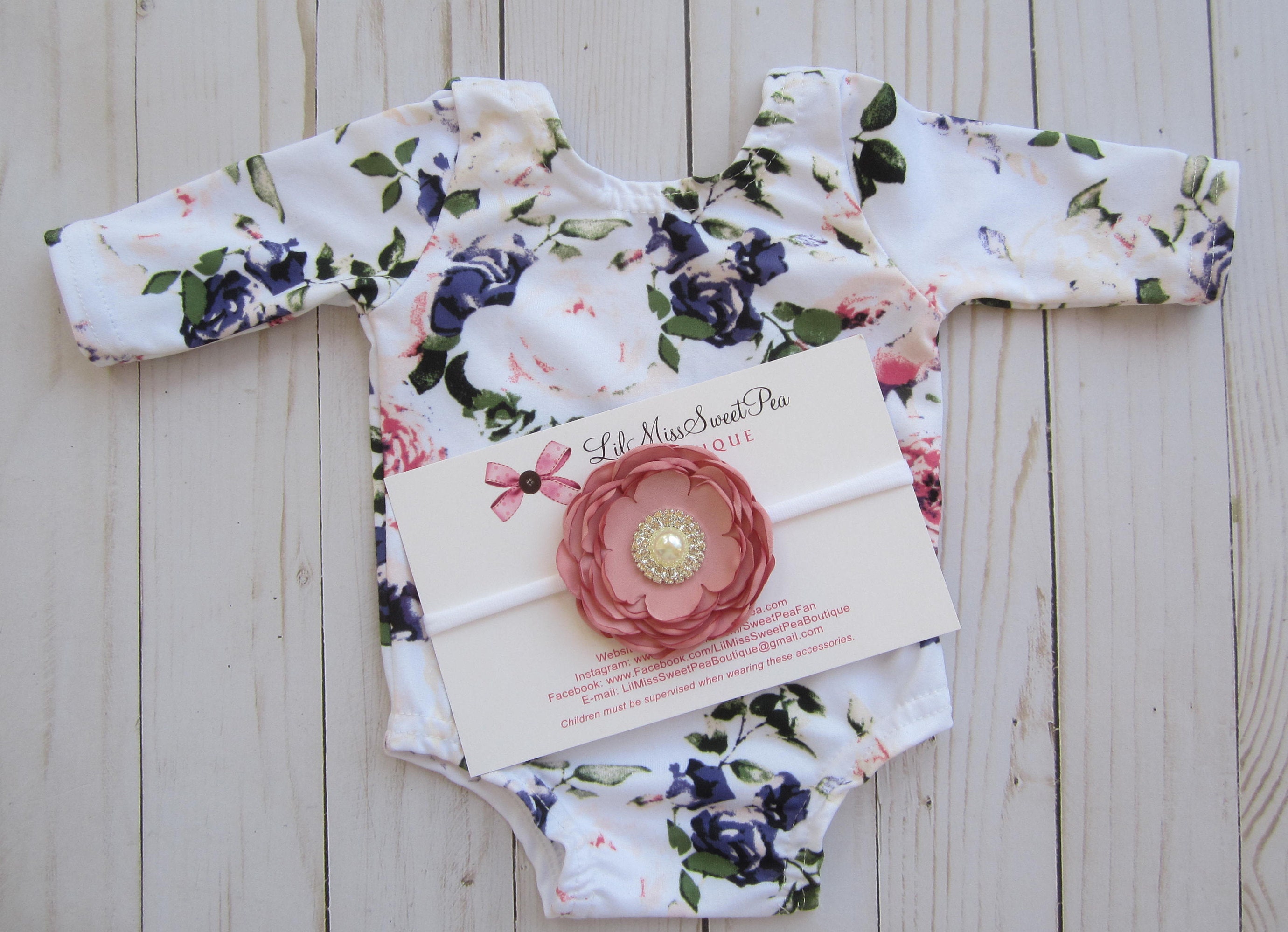 Bebe Printed Stretch Jersey Newborn Romper Newborn Photography Outfit Photoshoot Lil Miss Sweet Pea Andor Matching Flower Headband Children S Photo Props Baby Accessories Mahilacollegekhagaul Com