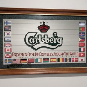 Carlsberg Mirror - Etsy