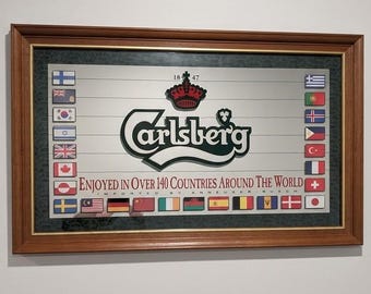 Vintage Carlsberg Mirror