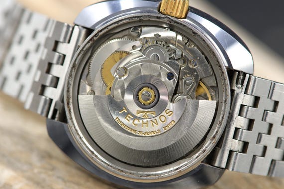 Technos Borazon VI Automatic Date Watch with Cut … - image 18