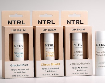 NTRL 3-Pack — The Complete Clean Lip Care Collection