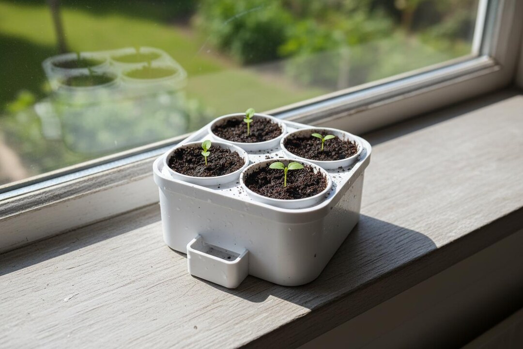 3D Printed Modular Seed Starter Tray STL | Germination System (digital ...