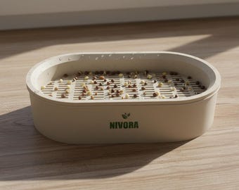 NIVORA Microgreens Growing Kit | 3D Printable Self Watering Sprouter