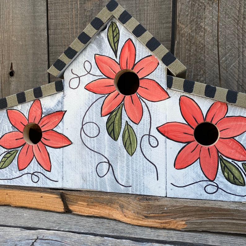 Barn Birdhouses Farmhouse BIRDHOUSE Gift for Mom Unique Etsy