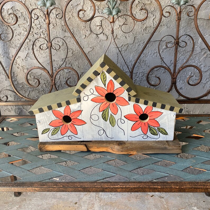 Barn Birdhouses Farmhouse BIRDHOUSE Gift for Mom Unique Etsy