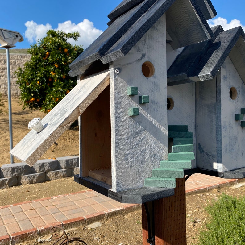 Condo Birdhouse Large Birdhouse for Outdoors SPECIAL ORDER | Etsy