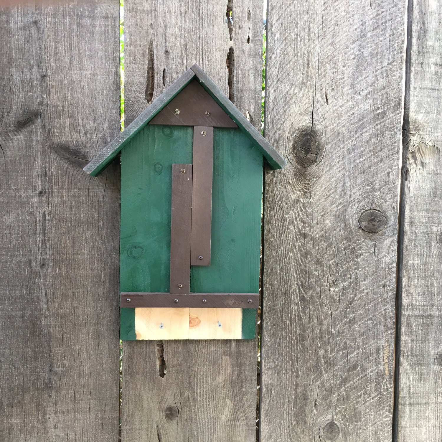 Handmade Bat House Wood Bat House Single Chamber Bat House Etsy