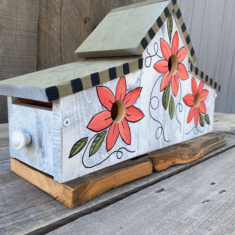 Barn Birdhouses Farmhouse BIRDHOUSE Gift for Mom Unique Etsy