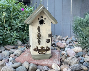 Birdhouse, Bird House For Outdoors, Handmade Hanging Birdhouse