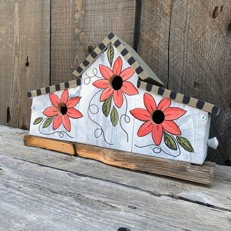 Barn Birdhouses Farmhouse BIRDHOUSE Gift for Mom Unique Etsy