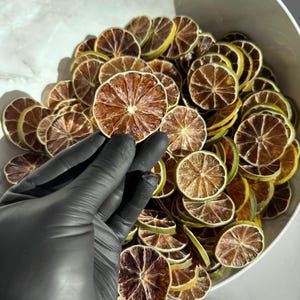 450 pieces (1lb) BULK Dehydrated lime Slices