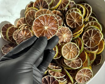 450 pieces (1lb) BULK Dehydrated lime Slices