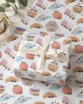 JellyCat Gift Wrap, A3 sized wrapping paper, Gift Wrapping, gift idea.