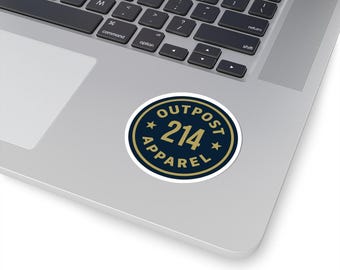 Adesivo con logo OUTPOST 214 Apparel