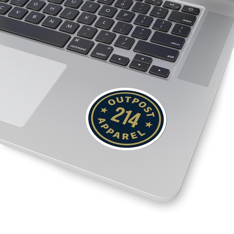 OUTPOST 214 Apparel Logo Sticker image 1