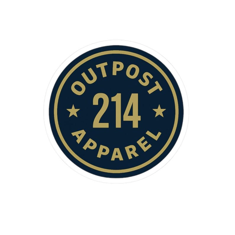 OUTPOST 214 Apparel Logo Sticker image 10