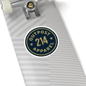 OUTPOST 214 Apparel Logo Sticker image 8