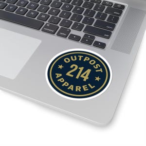 OUTPOST 214 Apparel Logo Sticker image 5