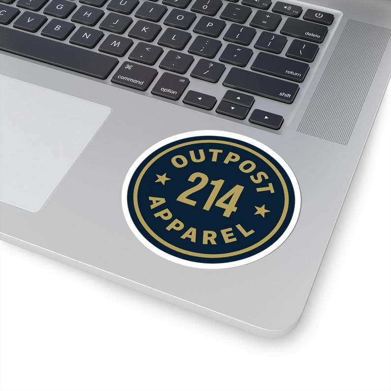 OUTPOST 214 Apparel Logo Sticker image 5