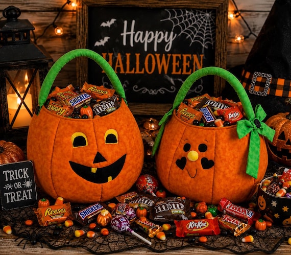 Custom Reusable Trick or Treat Bag-personalizing available