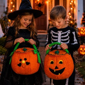 Custom Reusable Trick or Treat Bag-personalizing available image 5