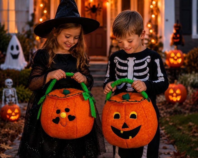 Custom Reusable Trick or Treat Bag-personalizing available image 5