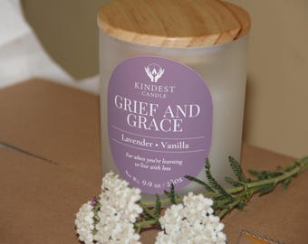 Grief + Grace Candle - Lavender Vanilla