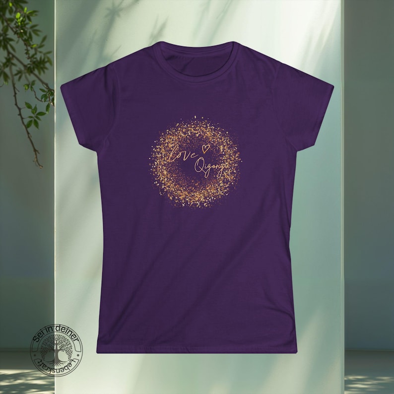 Té energético Qigong | Camiseta Círculo Amanecer | Camiseta Flujo Zen | Top para práctica espiritual | Camiseta gráfica meditativa imagen 5