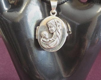 925 Sterling Silber Foto Locket Anhänger