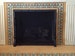 Rivited fireplace screen 