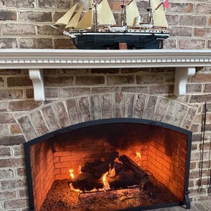 Pantallas de chimenea personalizadas imagen 2