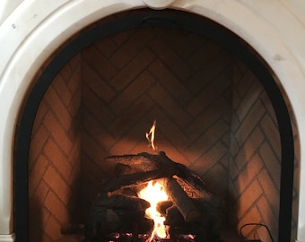 Arched Fireplace screen