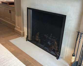 Custom Fire Place Screens