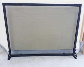 Flat Fireplace Screen