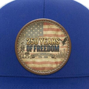Semiquincentennial Trucker Hat | 250 Years of Freedom Patch