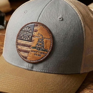 Gadsden Flag Patch Hat | We The People | Don't Tread On Me | Patriotic Trucker Hat