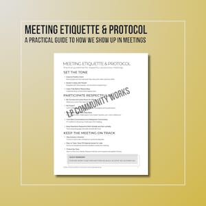 会議のエチケット | 生産性の高い会議のための実践ガイド