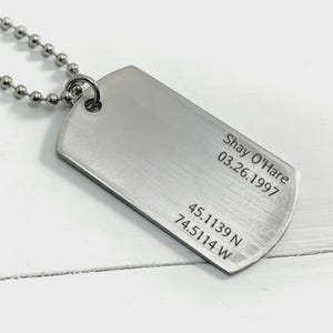 Shay's Double Sided Dog Tag • Custom Torment Duet, of The Bleeding Hearts Series Dog Tag • Laser Engraved